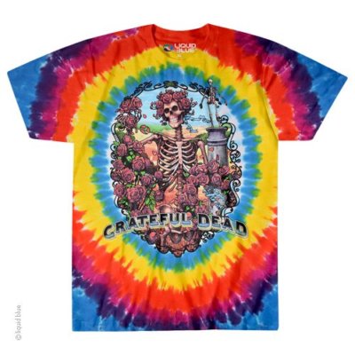 Grateful Dead Rainbow Bertha Medium Tie Dye T-Shirt