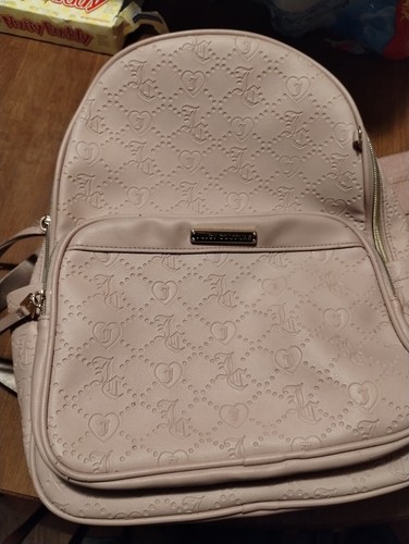Juicy Couture Backpack & Pink Wallet SET Y2K RARE- SO CUTE!! - Picture 5 of 11