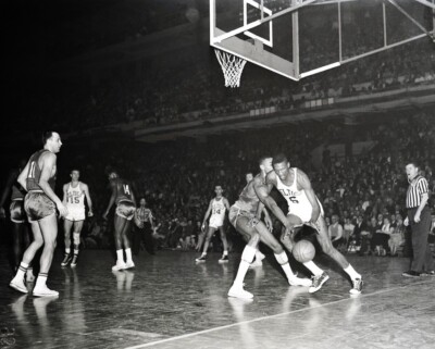 Bill Russell Wilt Chamberlain Basketball Legends Signed Photo Autograph