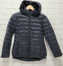 Z by Zella Girls Gray Medium Hooded Puffer Jacket c20
