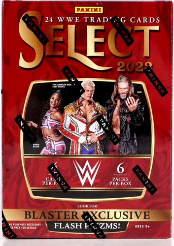 2022 PANINI SELECT WWE WRESTLING SEALED 6-PACK BLASTER BOX BRAND NEW IN STOCK! - Picture 2 of 6
