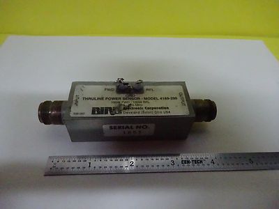 RF MICROWAVE FREQUENCY BIRD THRULINE POWER SENSOR 4169-290 AS IS BIN#X2-05