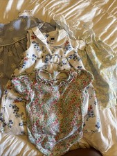 Baby / toddler Clothes Lot. Romper And Dresses