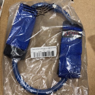 SPRI Xertube Leg Blue Lex Loop 26'' Padded Ankle Cuffs