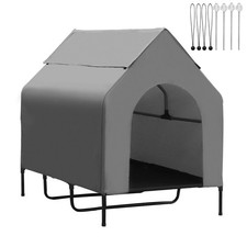 XL Dog House Outdoor for Extra Large Dog 49" Elevated Dog House