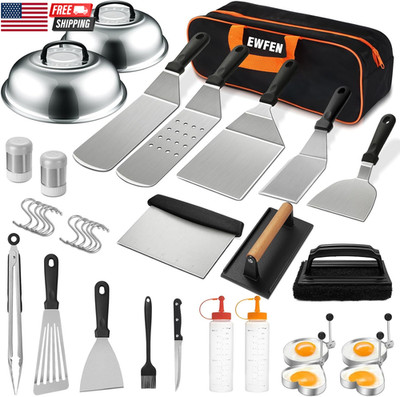 35PCS Griddle Accessories Kit, Flat Top Grill Accessories Set for Blackstone and