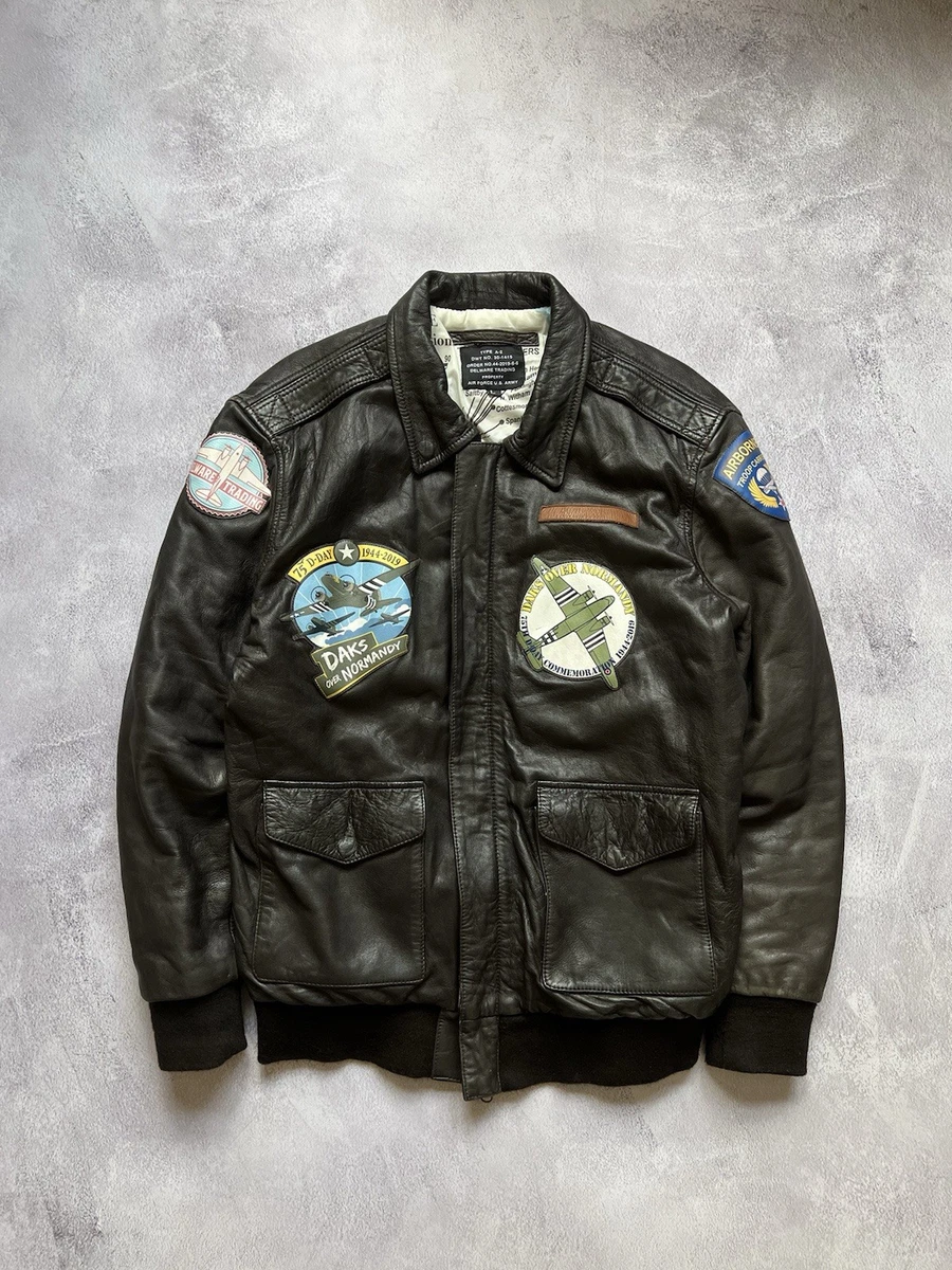 Avirex A2 Flight Jacket In Men'S Coats & Jackets for sale - eBay