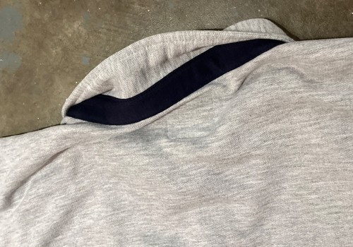 Vintage Greenline International Sweatshirt Mens 3XB Gray Burgundy BlueColorblock - Picture 7 of 7