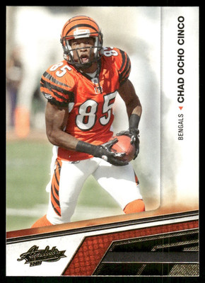 2010 Panini Absolute #21 Chad Ocho Cinco Cincinnati Bengals football card