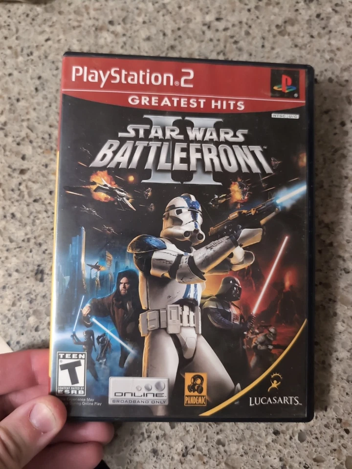 Комплект из 3 игр для PS2. Battlefront 2, Guitar Hero 3 & The Mark Of Kri. Протестировано - Изображение 4 из 4