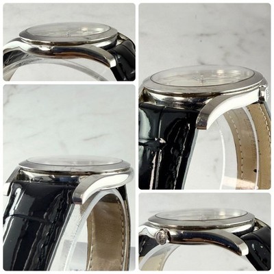 Seiko Credor 8J82-0AA0 Quartz Watch Silver Dial Date Dress Japan