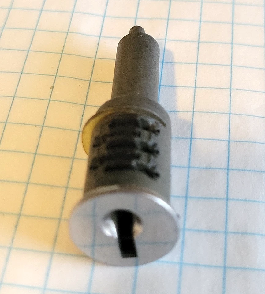 OEM NOS AMC Rambler American Station Wagon Rear Tailgate Lock & Keys 1959-1966 - Image 3 of 4