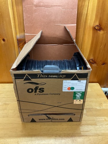 OFS PR1-001-348-0273 IO48-001M-DRK-4-WPVC-RIB-1500FT SM EZ-Bend Ruggedized Fiber - Picture 2 of 13