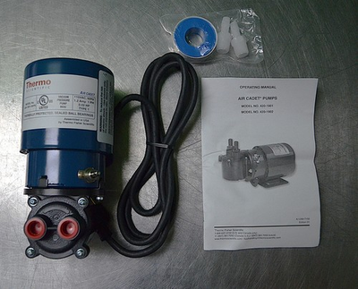 #ad NEW Open Box Thermo Scientific 420 1901 00FK Air Cadet Vacuum Pressure Pump 663U $199.99