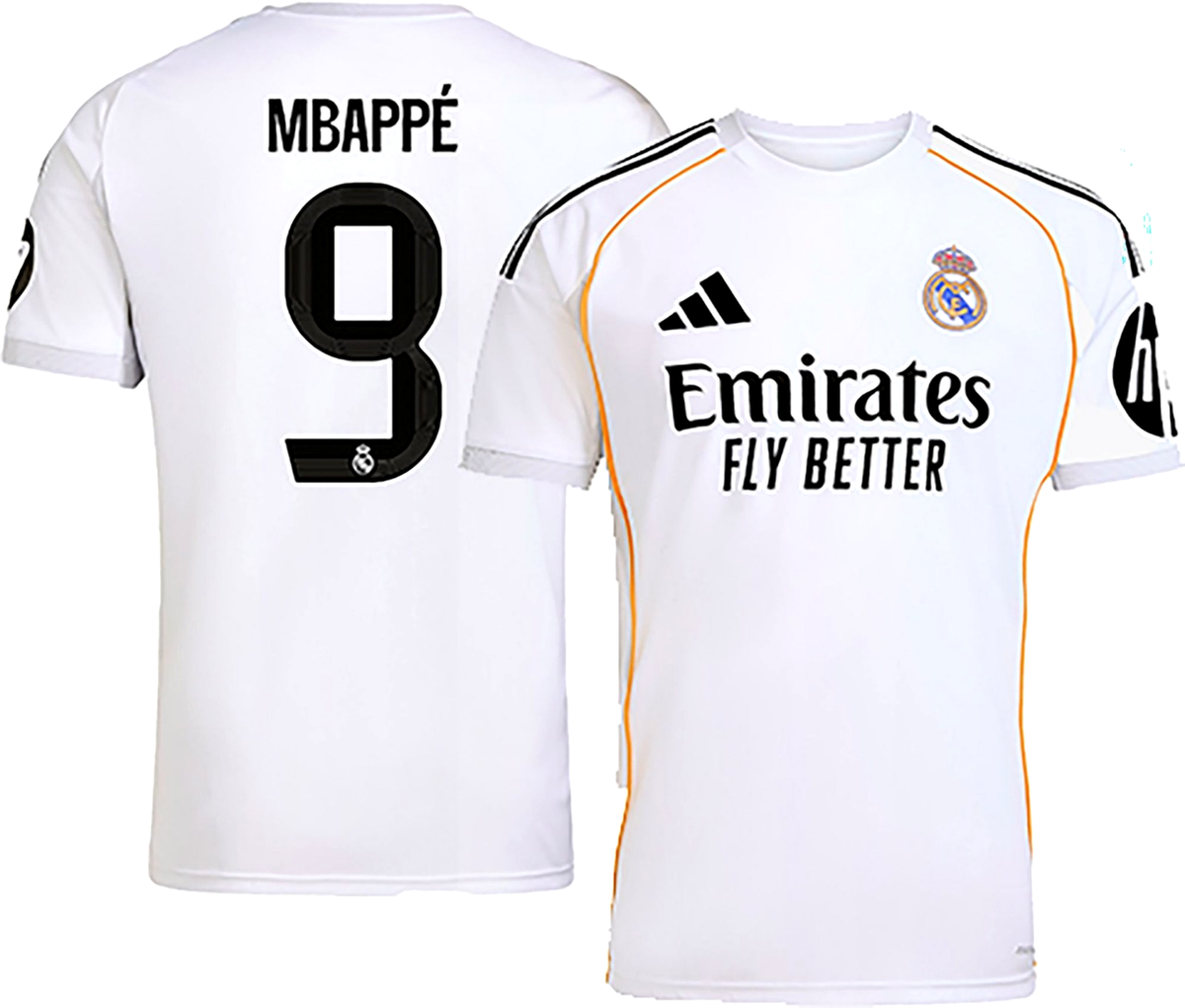 Real Madrid MBAPPÉ 9 ユニフォーム ⚽Adidas Real Madrid Kylian Mbappé #9 Home Jersey 2025