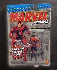 Product Image: Vintage 1994 Toy Biz Marvel Super Heroes Armored Daredevil Action Figure MOC New