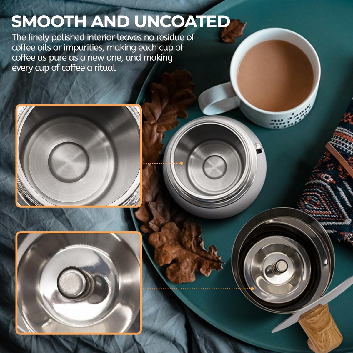 moka✕4 Bialetti 4942 Italian Manual Aluminum Coffee Maker, Moka