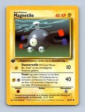 1995 magnemite pokemon card cementing its place as a must 1995 Magnemite Pokemon Card 53/102