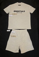 Set Essentials Short and Shirt Fear of God 2 Pieces   All Colors and sizes 