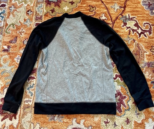 J.CREW Women's Sweatshirt Full Zip Gray And Black Jacket - Size XS NWT-$98 MSRP - Picture 4 of 4