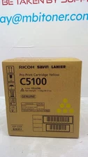 Genuine Ricoh C5100 / C5110 Yellow Toner Cartridge 828351 828222