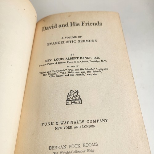 David and His Friends A Series of Revival Sermons Louis Albert Banks Vintage... - Picture 5 of 14