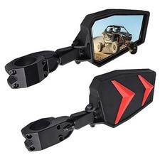 Utv Side Mirrors UTV Mirrors Fits 1.75-2" Roll Bar Compatible With Four colors