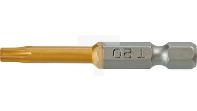 Schraubendreherbit PZ3x50 mm 1/4 Zoll Titannitrid beschichteter Stahl S2 57H98