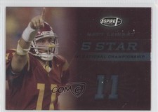 2006 SAGE Aspire 5 Star Matt Leinart #FS-12 0e3