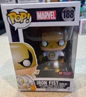 FUNKO POP VINYL #188 -- Marvel IRON FIST (GOLD) -- Previews PX Exclusive