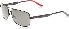 CARRERA Men's 8014/S Dark Ruthenium Grey Polarized Sunglasses MSRP 176 NEW