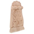  Carved Wood Panel Wall Art Corner Decorative Furniture Appliques