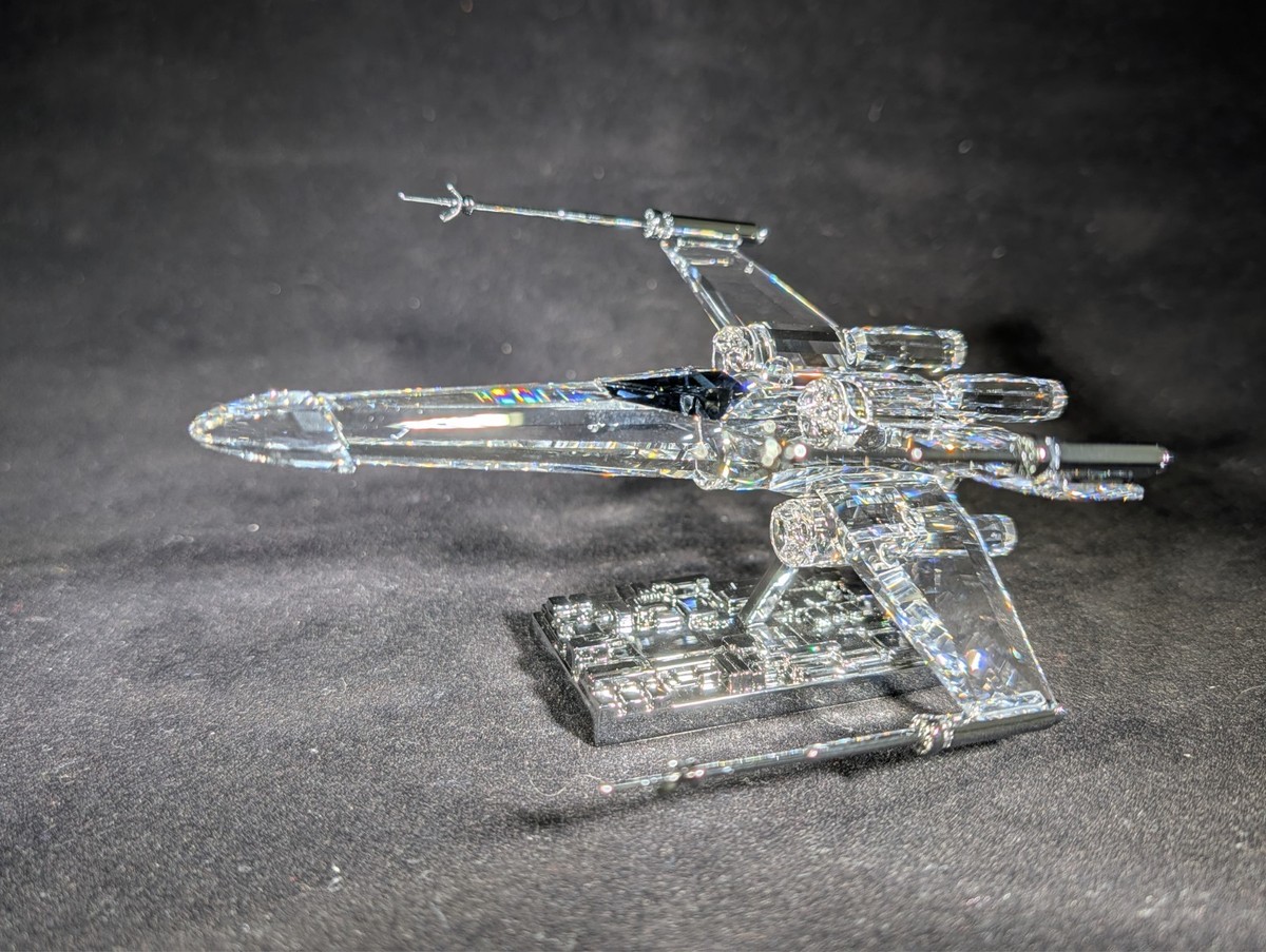Swarovski Crystal Figurine Star Wars X-WING FIGHTER #5506805 | eBay
