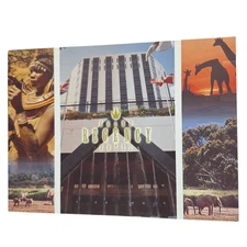 Postcard Grand Regency Hotel Nairobi Kenya Animals Chrome Unposted