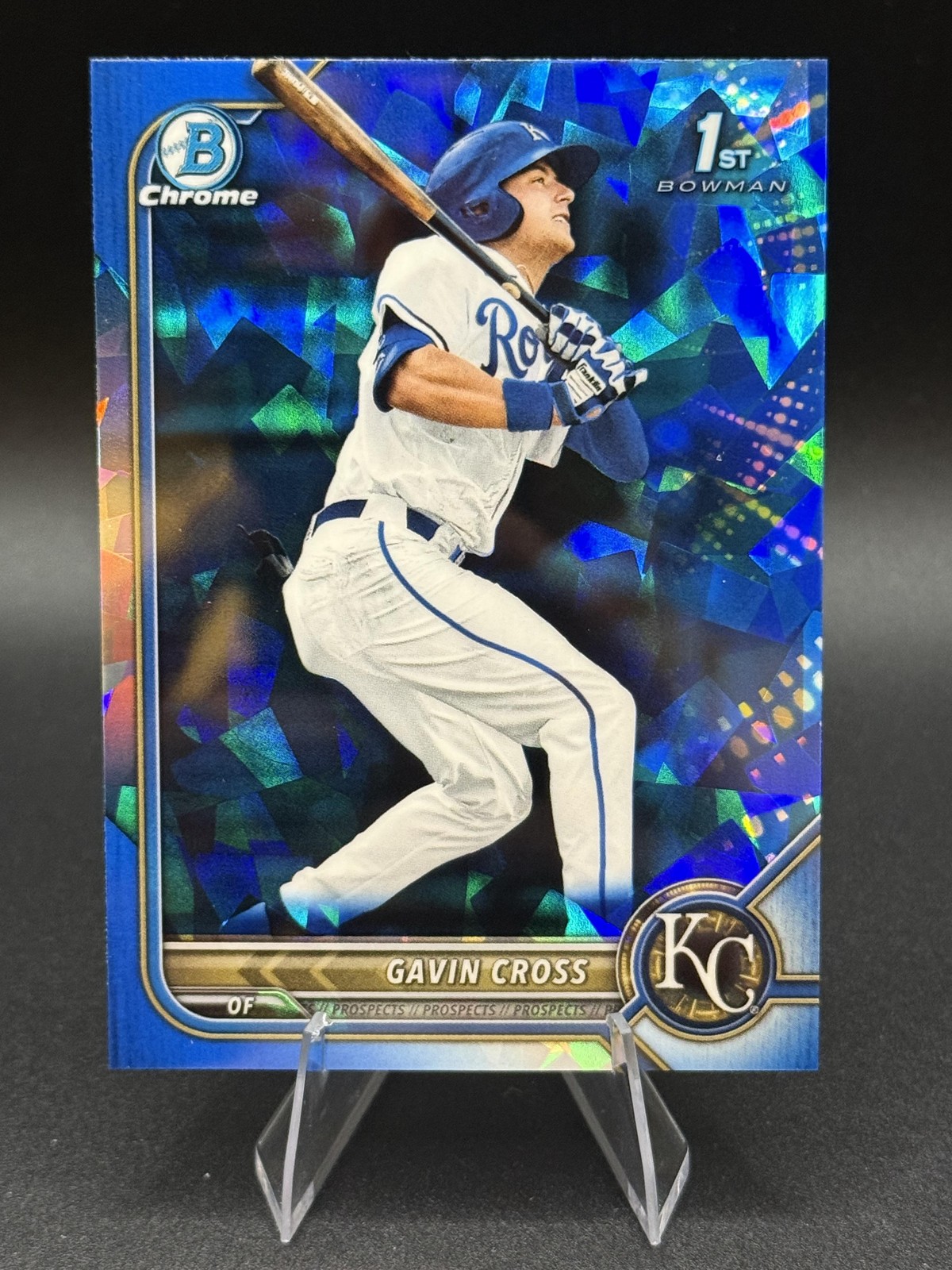 Gavin Cross 2022 Bowman Draft Sapphire Edition #BDC-6 ST4
