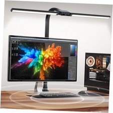 LED Desk Lamp for Home Office, Eye-Caring Desk Light 30.9-inch Extended Heads