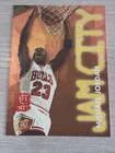 MICHAEL JORDAN 1995 FLEER ULTRA JAM CITY HOT PACKS #3 Rare Insert Chicago Bulls!