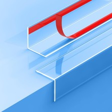2PCS Clear Self-Adhesive Wall Corner Protectors Corner Guards Edge Prot