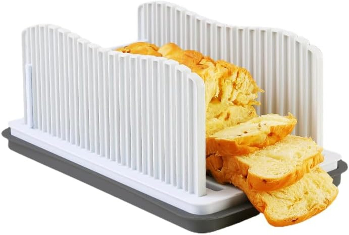 Affettatrice Pane Manuale Pieghevole - Taglia Toast e Sandwich Perfetti