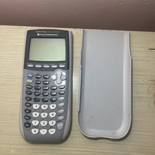Texas Instruments TI-84 Plus C Silver Edition Graphing Calculator Clean Working