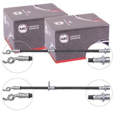 2x A.B.S. BREMSSCHLÄUCHE HINTEN passend für TOYOTA COROLLA PRIUS