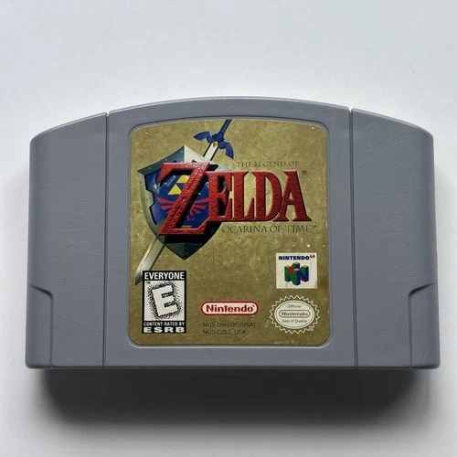 Legend of Zelda Ocarina Of Time Nintendo 64 N64 OOT RPG Authentic Cleaned Tested