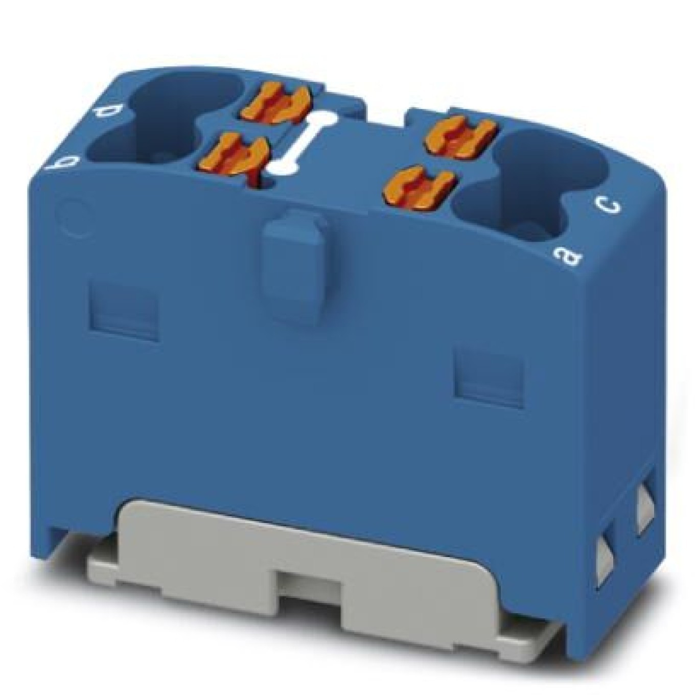 PTFIX Manifold Block 4X1.5 BU, Blue Connector BEA 1046610