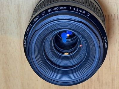 Canon Zoom Lens EF 80-200mm f/4.5-5.6 II Good Condition w/Both
