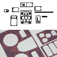 Innenraum Dekor Cockpit FüR Ford Connect 2007-2013 Wurzelholz Optik 11Tlg
