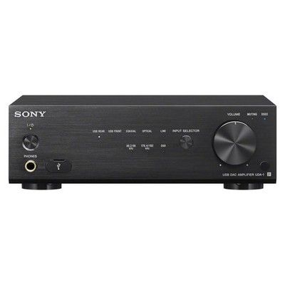 Sony UDA1B Hi Res USB DAC Desktop Audio System Optical PC Amplifier Black