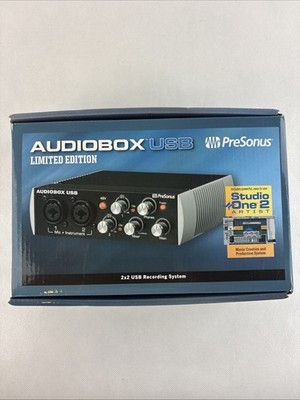 PreSonus AudioBox USB Limited Edition 2x2 USB Recording System (30)