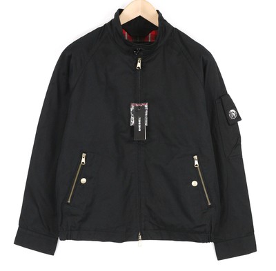 DIESEL ジャケット DIESEL J-Harry Mens Jacket M Black Band Neck Pockets Plaid