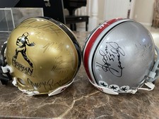 2 Mini Helmets. John Cappelletti George Rogers Billy Cannon Hopalong Cassidy
