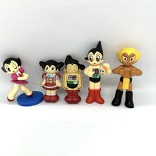 Astro Boy Figure Set Tin Toy Uran  Atom Retro Collectible 6cm to 8cm